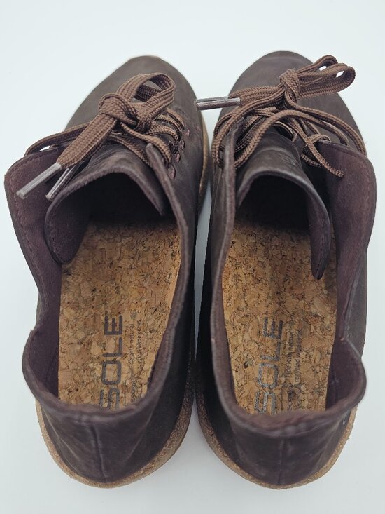 Sole District by Recork Brown Suede Lace Up Cork Chukka Boots Men\'s Size US 10 main image 8